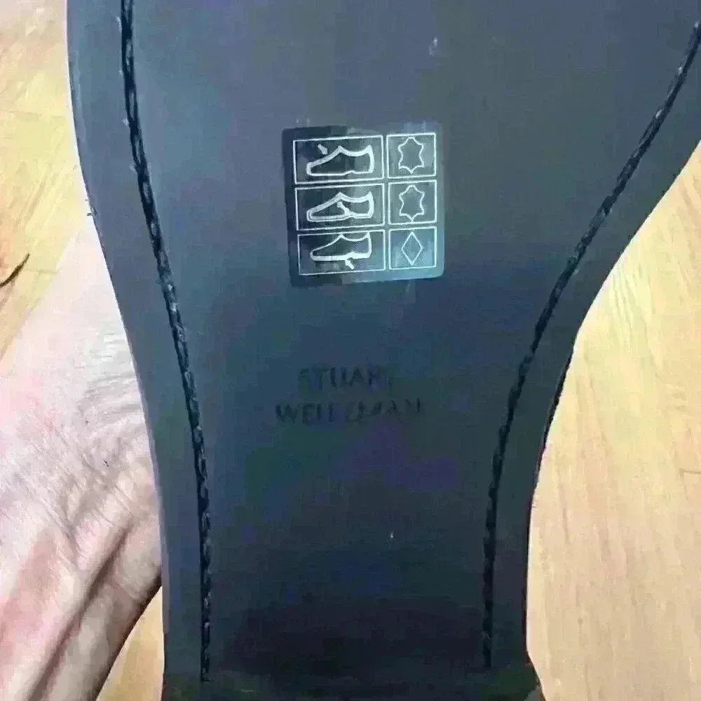 Stuart Weitzman Suede Leather Chelsea Boots Women's Size - 11 1/2 - Picture 6 of 7